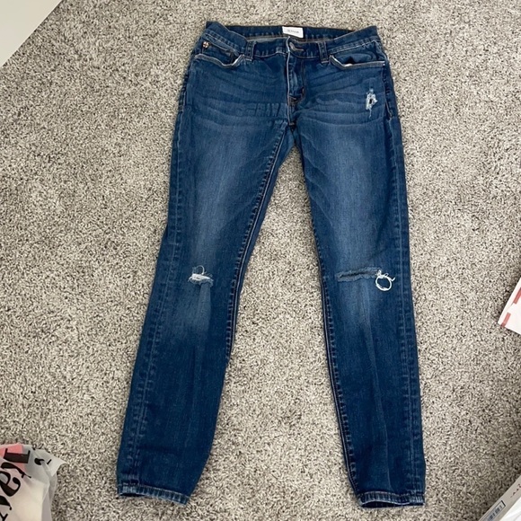 Hudson Jeans Denim - Hudson Slightly Distressed Jeans